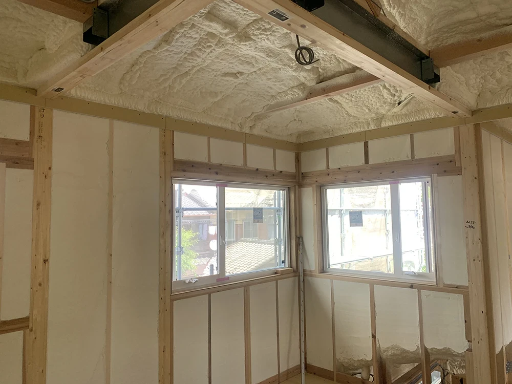 田中建設有限会社｜WORKS ｜アイシネン（断熱壁）